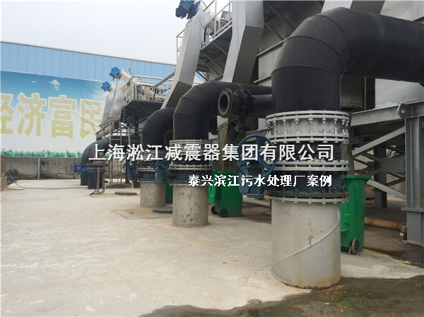 泰興橡膠接頭，污水處理廠橡膠接頭，泰興污水處理廠橡膠接頭
